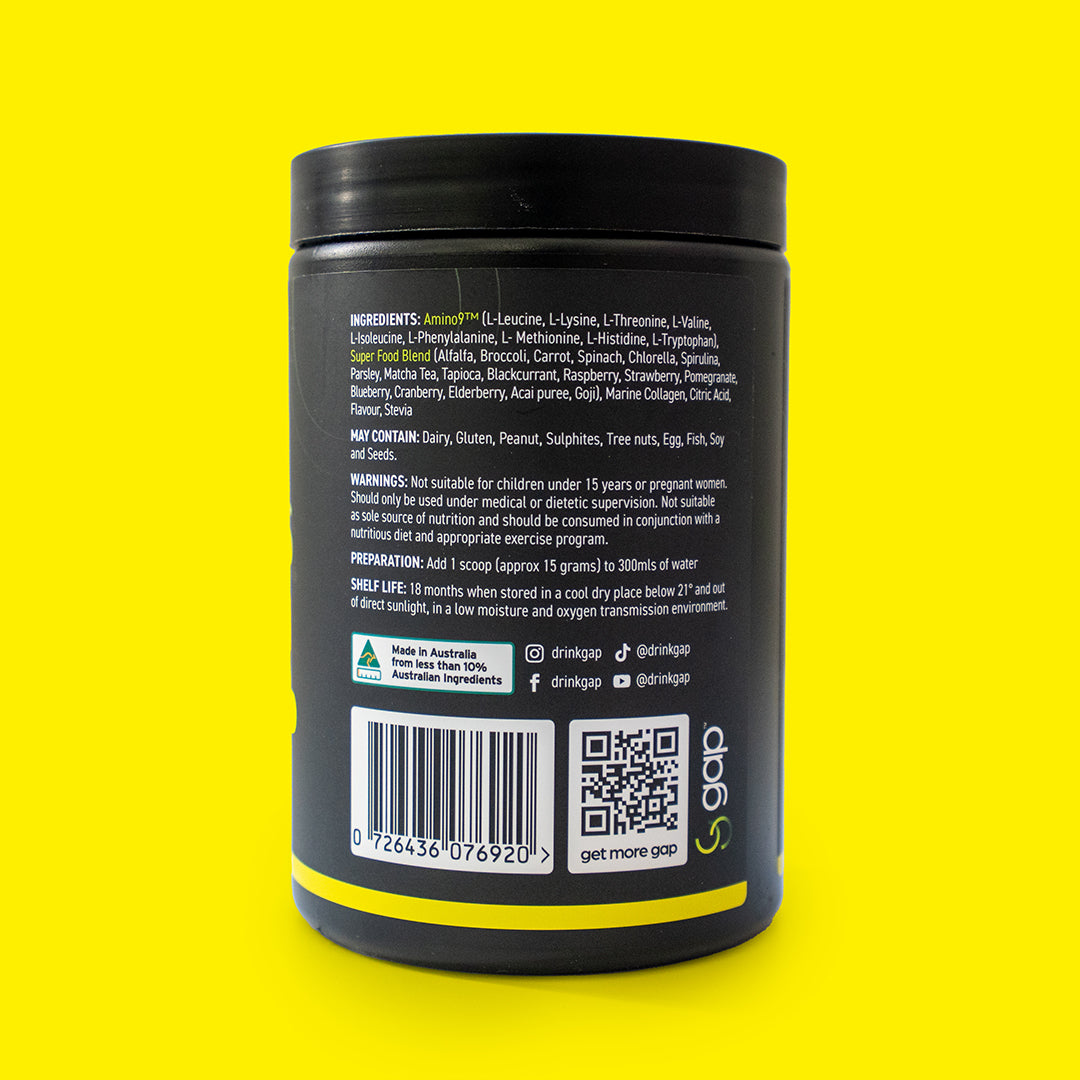 G.A.P Daily Greens | Aminos | Protein Tub